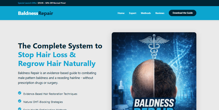 Baldness Repair Website