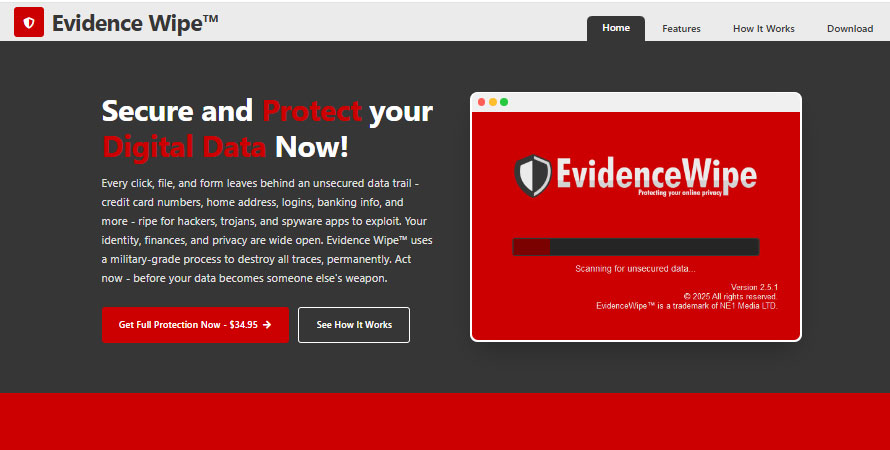 Evidence Wipe Software