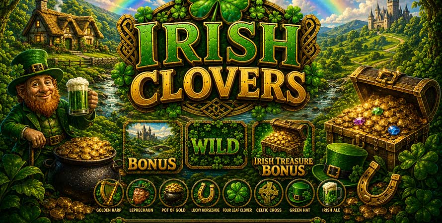 Irish Clovers Slot Machine