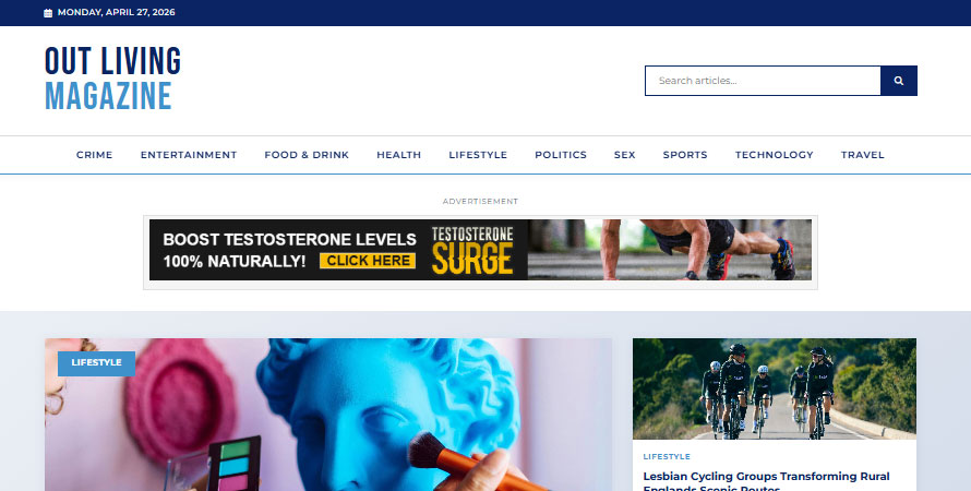 Out Living Magazine Website